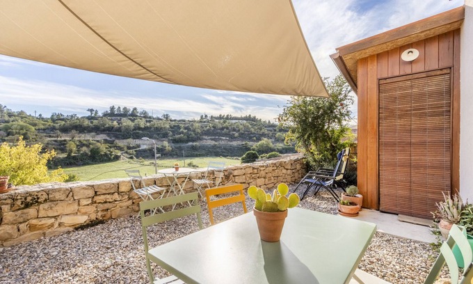 L'Espluga Calba Casa | Casa rural 'El Paller De Cal Dominguet' con terraza privada, Wi-Fi y aire acondicionado