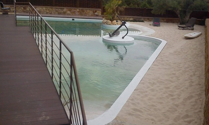 El Berrueco Casa | Casa rural 'Tu Playa En La Sierra' con vistas a la montaña, piscina privada y Wi-Fi