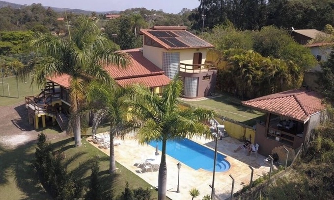 Centro Cabaña | Country house in Atibaia with swimming pool in gated community