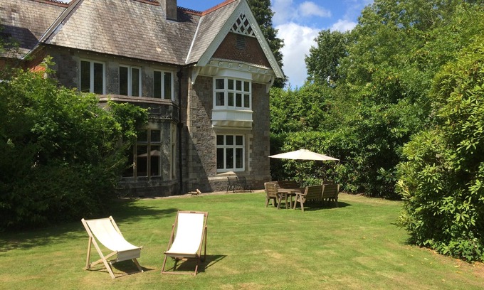 Buckfastleigh Casa | Casa de Campo con Bluebell Madera En El Parque Nacional de Dartmoor