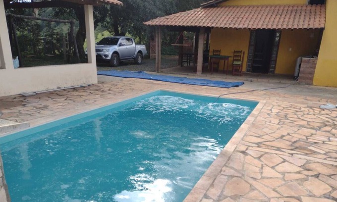 Camanducaia Cabaña | Country house with pool and wifi