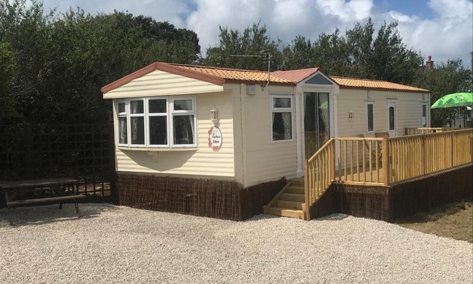 Truro Casa | Countryside views from a luxury mobile home near Perranporth