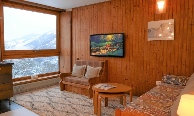 Le Praz Apartamento | Courchevel Le Praz - Esquí a pie - Vista y luz