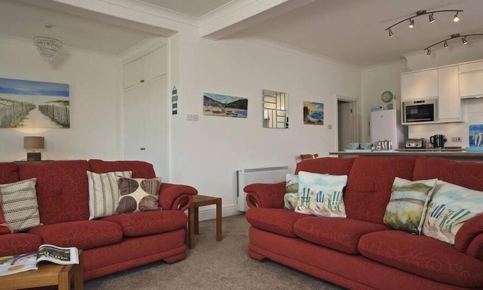 Hope-Cove Cabaña | COVE VIEW, ideal para familias, con un jardín en Hope Cove, Ref 995868