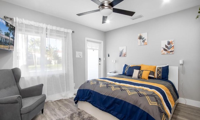 Poinsettia Heights Apartamento | Cozy 1 BDR Unit by Beach, Mall, & Downtown FTL