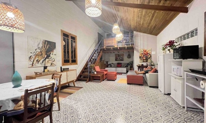 Engenheiro Coelho Casa | Cozy 1-bedroom chácara in charming Engenheiro Coelho with AC, fitness room, WiFi