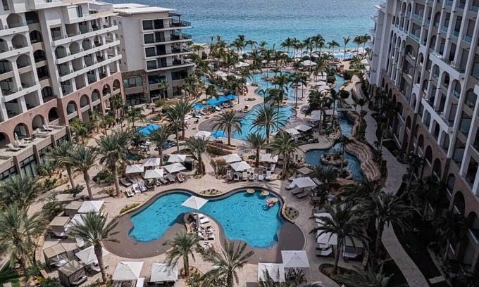 Chulavista Complejo | Cozy 1-bedroom in San José del Cabo with spa, gym, lazy river, and infinity pool