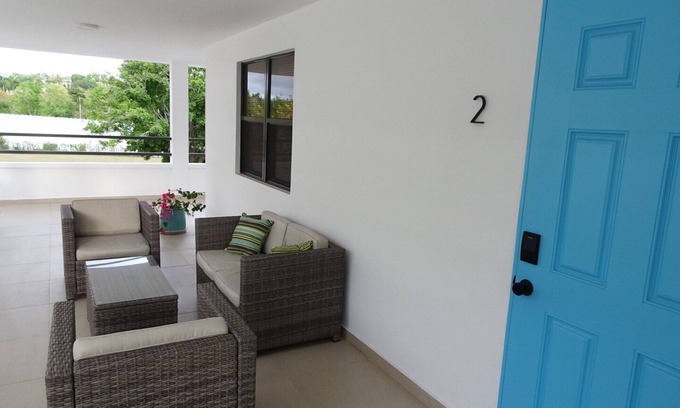 Pedernales Apartamento | NUEVA PROPIEDAD! Casablanca # 2, apartamento para 2. WiFi, A / C, SmartTV, cerca de Boqueron