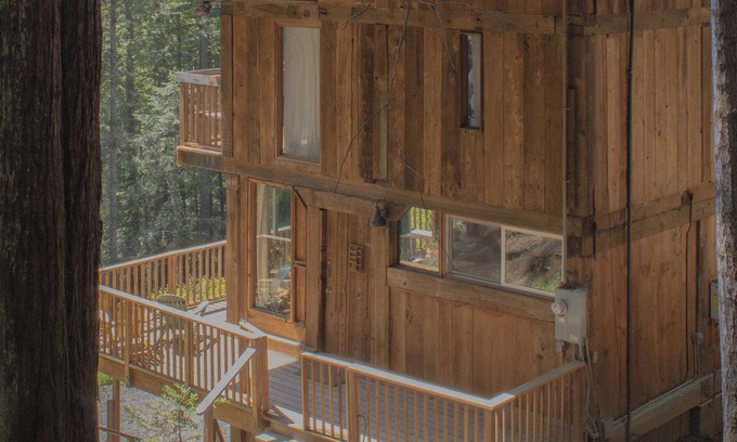 Little River Cabina | Cozy 1-bedroom cabin nestled in the Redwoods by the coast in Little River, CA