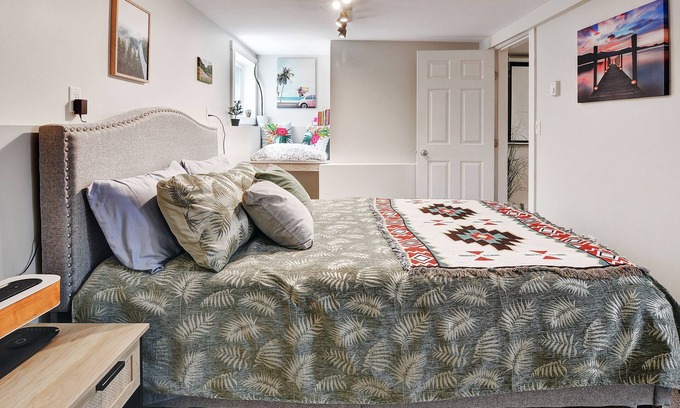 Heritage Downtown Casa | Cozy 1-BR suite with ocean views, full kitchen, projector, and garden