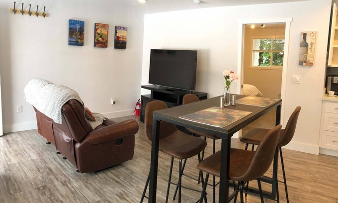 Bothell Casa | Acogedora unidad dúplex 1bd - Downtown Bothell y UW Bothell