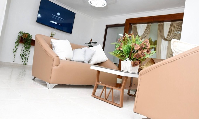 La Vega Province Apartamento | Cozy 1st Floor 2-bedroom apartment in La Vega with WiFi, AC, Self-Check-In