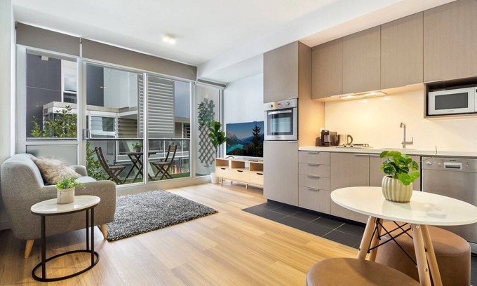 Fitzroy North Apartamento | Apartamento moderno y limpio a 15 minutos de la ciudad en tranvía