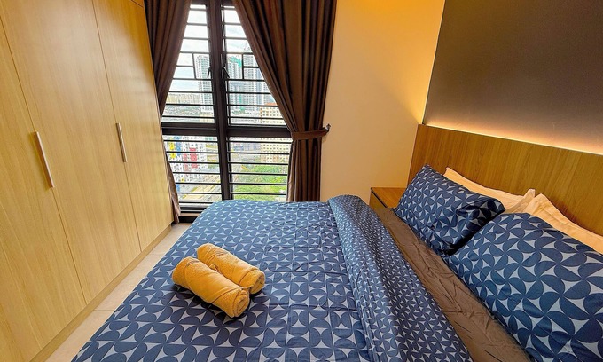 Kampung Pandan Dalam Apartamento | Cozy 2-bedroom apartment in gorgeous Kuala Lumpur with AC, fitness room