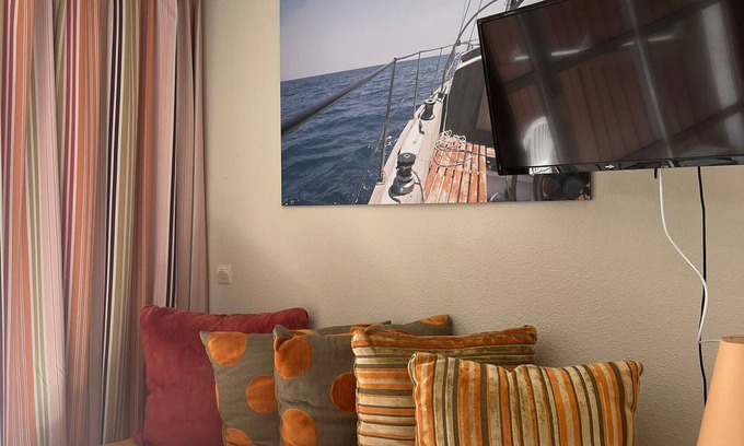 Cap Esterel Apartamento | Confortable apartamento de 2 piezas con terraza, piscina y parking