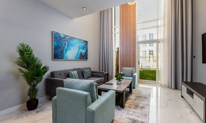 Dubai Chalet De Esquí | Cozy 2BR Townhouse in Rukan Community,DubaiLand