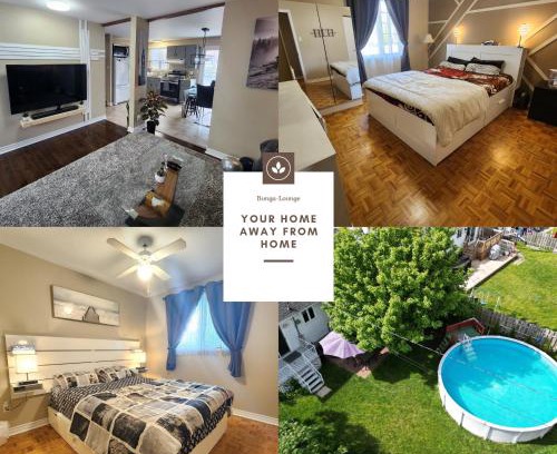 Longueuil Apartamento | Cozy 3-Bedroom Haven, Private Pool & Parking !