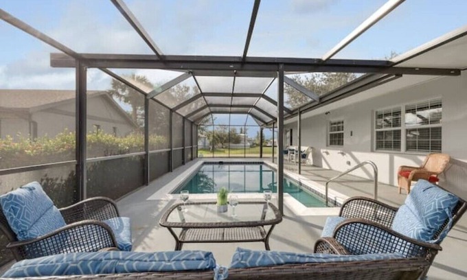 Charlotte Park Casa | Cozy 3 Beds/Heated Pool/Fenced Yard/ Centered in Punta Gorda/close to everything
