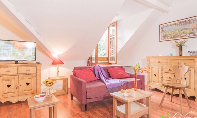 Vignec Apartamento | Apartamento de 3 Habitaciones para 8 Personas con Terraza en Vignec