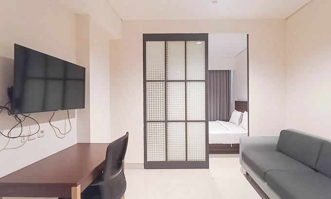 By Pass Ngurah Rai Apartamento | Cozy And Enjoy Living Studio (No Kitchen) Apartment At Skales Residence Nusa Dua Bali