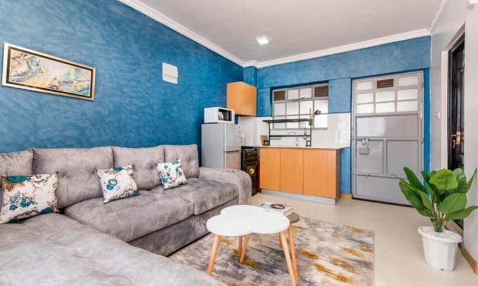 Ngara Casa | Cozy and modern 1-bedroom apartment in fabulous Nairobi Ngara CBD with WiFi.