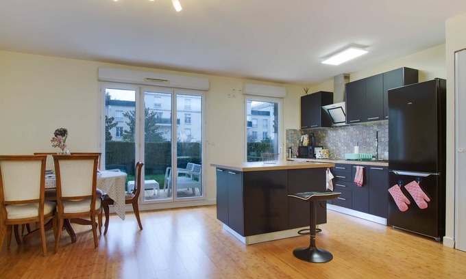 Montevrain Condominio | Cozy and sweet garden apartment - Disneyland Paris