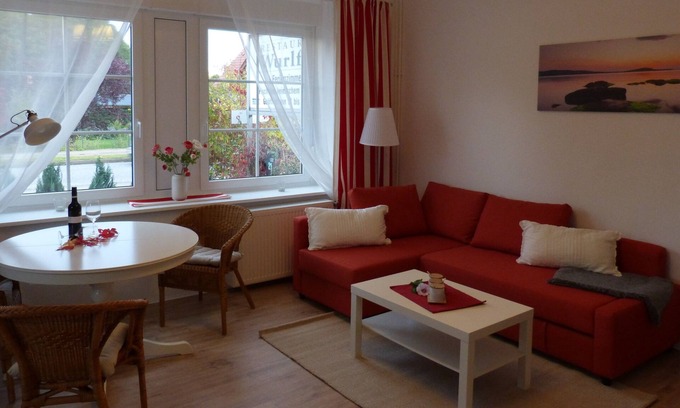 Lychen Apartamento | NUEVO apartamento acogedor (2 + 2) con factor de bienestar en el lago paraíso Lychen