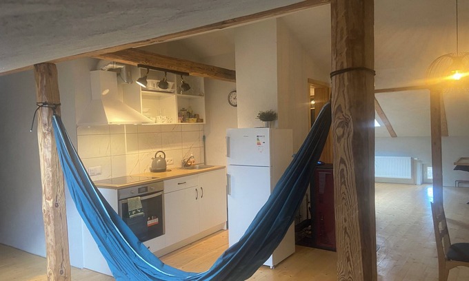 Cesis Apartamento | Cozy apartment in a historical building in the center of Cēsis. Pet-friendly!