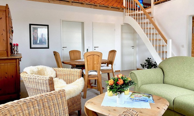Darup Apartamento | Acogedor apartamento en una granja de Westfalia con sauna propia