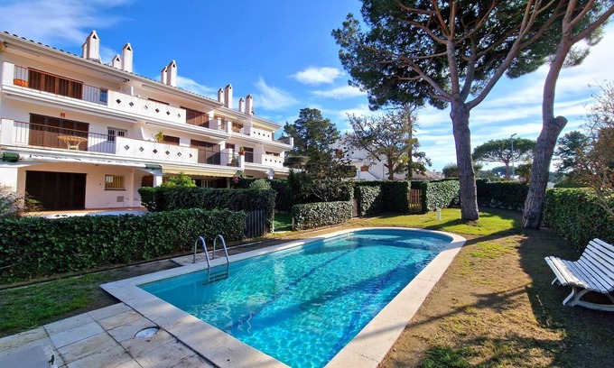 S'Agaro Apartamento | Acogedor apartamento en s'Agaró con piscina comunitaria