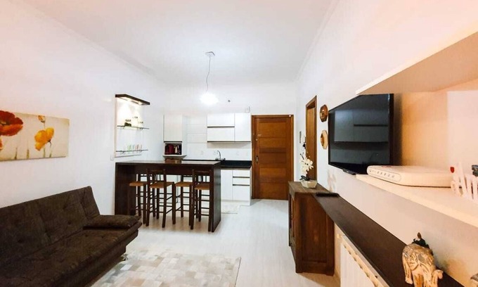 Floresta Apartamento | Acogedor apartamento en el centro de Gramado, tipo Studio, disfruta y vive el césped.