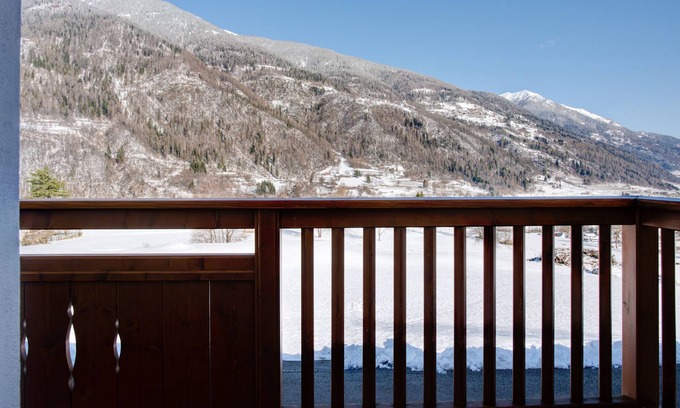 Dimaro Apartamento | Cozy Apartment Ai Bonetei 2 with Mountain View, Wi-Fi, Balcony, Garden & Terrace; Parking Available