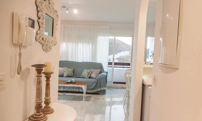 Carboneras Condominio | Coqueto apartamento con vistas al mar y la piscina