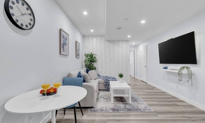 Calgary Casa | Cozy Basement Hideaway in Cornerstone – 10 Minutes from Calgary Airport