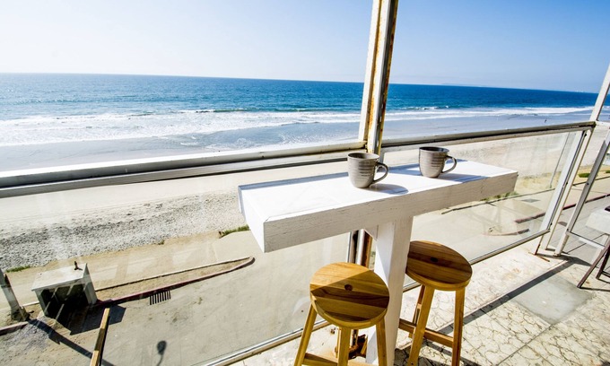 Costa Apartamento | Acogedor frente a la playa 1 Bdr Apt