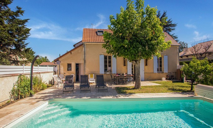 Bergerac Casa | Acogedor refugio en Bergerac con piscina