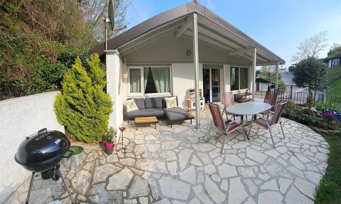 Aer Casa | Cozy bungalow for 4 people in the mountains of Tignale. Dog friendly!