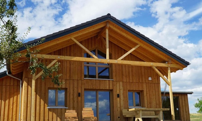 Thaleischweiler-Froschen Chalet De Esquí | Cozy chalet in the Palatinate Forest with sauna and hot tub in Rhineland-Palatinate