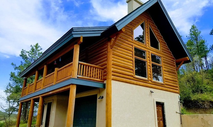 Pagosa Springs Cabina | Acogedora cabaña en madera encantada