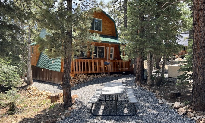 Meadow View Heights Cabina | Cozy Cabin Hidden in the Pines! Explore So. Utah including Cedar, Bryce,&Zion NP