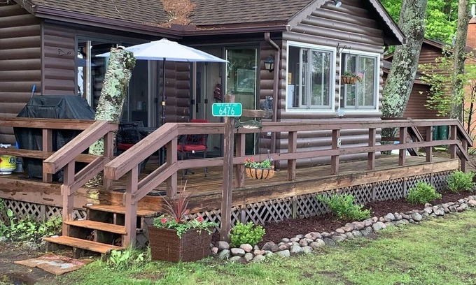 Land O Lakes Cabina | Cozy cabin on high lake in land o lakes