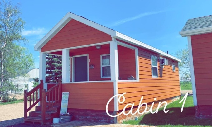 Napoleon Cabina | Cozy cabin. Sleeps 5-7. Includes a kitchenette, Wi-Fi and an outdoor area!