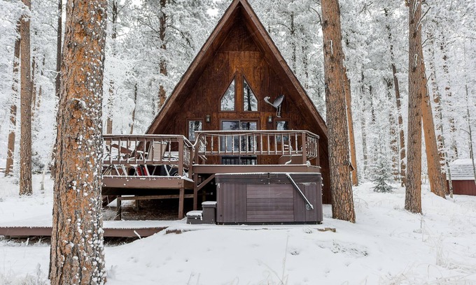 Lead Cabina | ¡Cozy Cabin W / Hot Tub en Deer Mountain cerca de ATV / Snowmobile Trails!