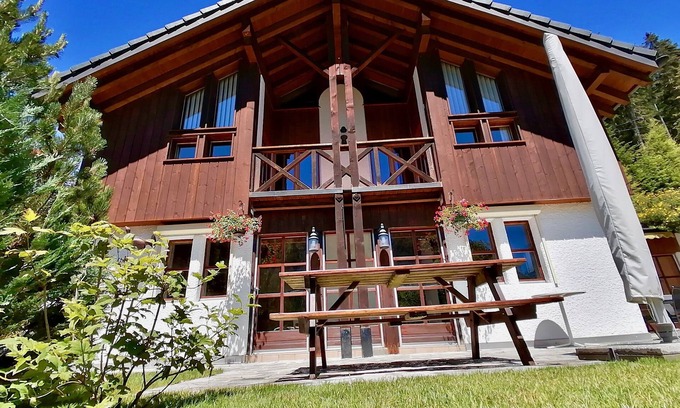 Champex-Lac Chalet De Esquí | Cozy Chalet "Le Tétras" (8-10 people / Sauna)