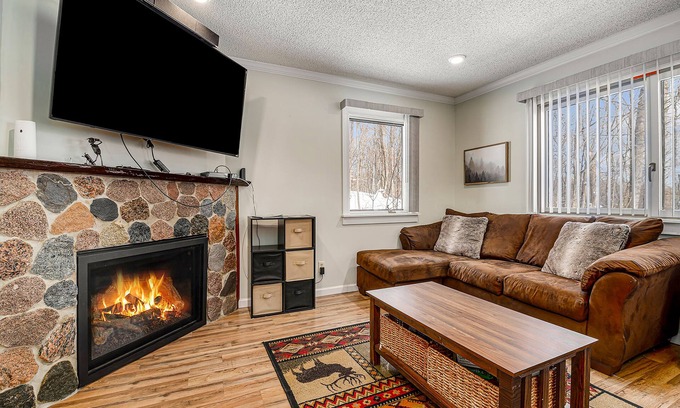 Harbor Springs Condominio | Cozy Condo with Shared Pool & Tennis, Fast WiFi, Private Deck & Gas Fireplace