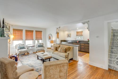 Milan Casa | Cozy Cottage in Historic Village Near Cedar Point