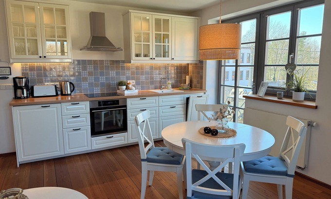 Radeburg Apartamento | Cozy country-style vacation apartment with balcony