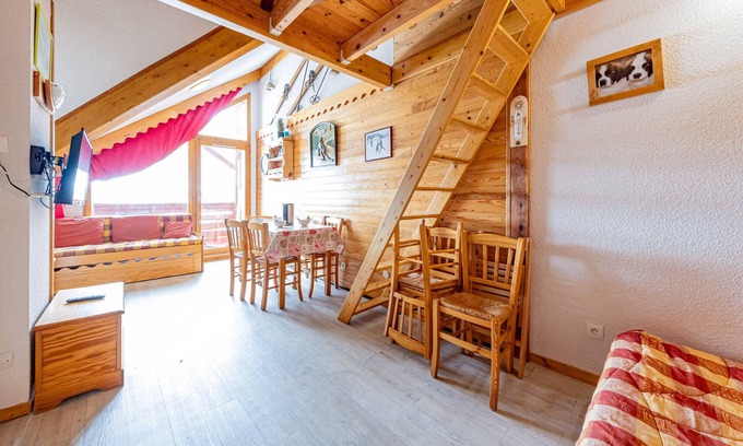 Saint-Francois-Longchamp Apartamento | Dúplex confort 6 pers con casilleros de esquí