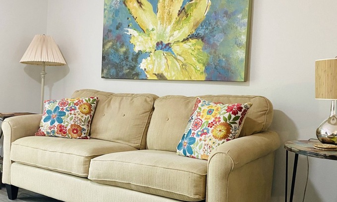 Hot Springs Village Condominio | Cozy, Dog Friendly, Close to Lake and Walking Trails