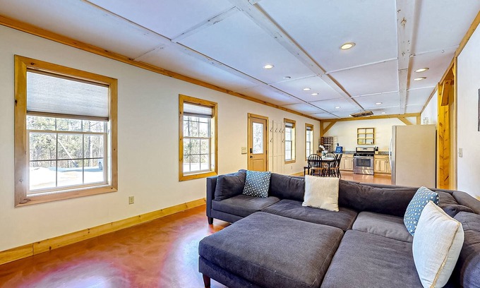 Ellsworth Casa | Cozy duplex near forests and lakes with gas grill, open layout, smart TV, & W/D